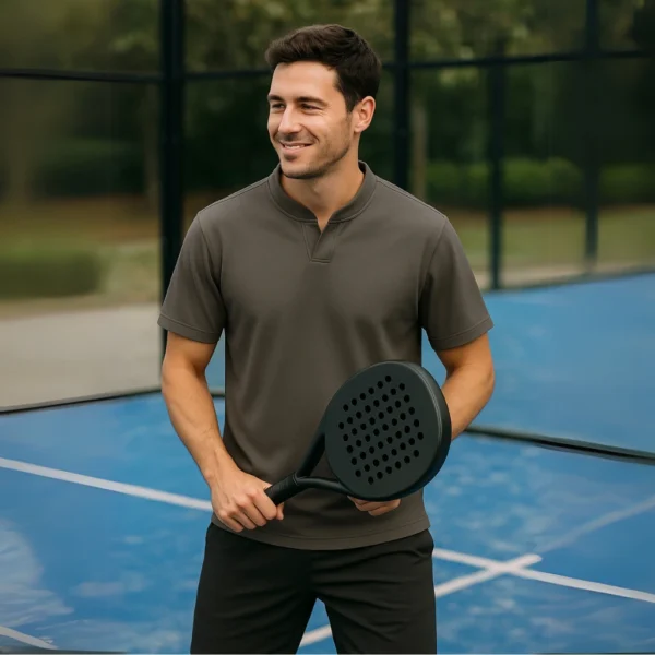 Playera Deportiva para Hombre - Gris - Image 3